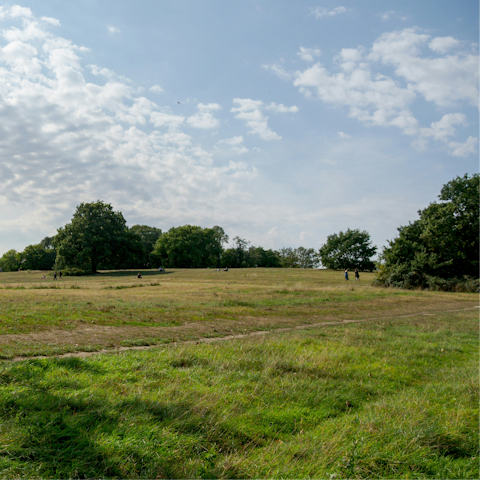 Go for a long walk through Hampstead Heath, thirty minutes away