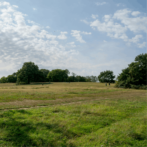 Go for a long walk through Hampstead Heath, thirty minutes away