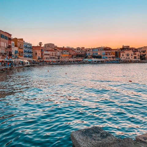 Explore the small village of Aspro, home to old stone houses and cobbled streets