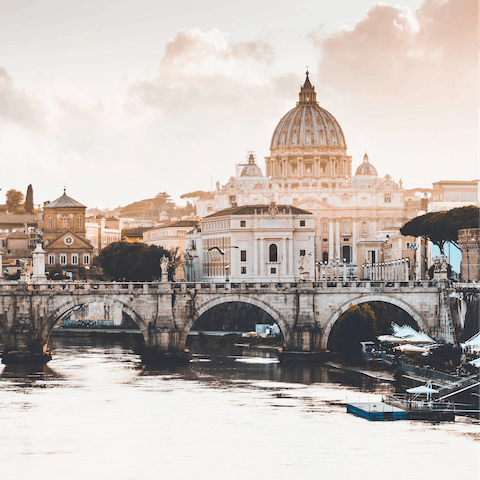 Discover Rome with quaint Trastevere as your base