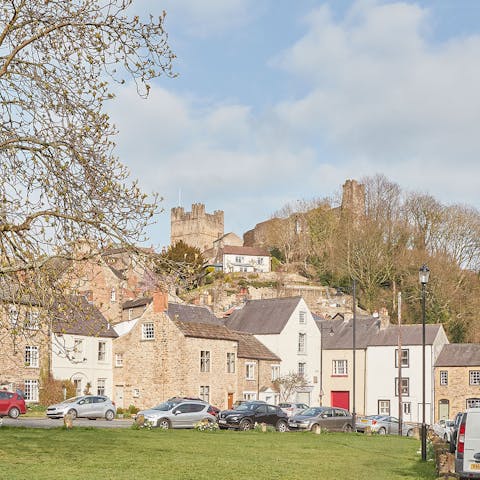 Experience the atmospheric charm of Richmond from this home in The Old Brewery