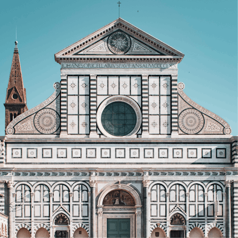 Take a short walk over to the impressive Santa Maria Novella