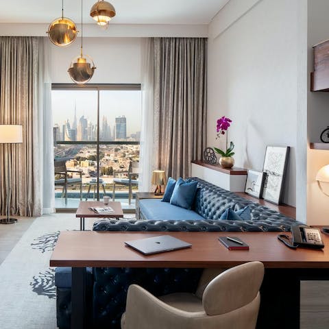 Experience the best of city living from this dynamic apartment