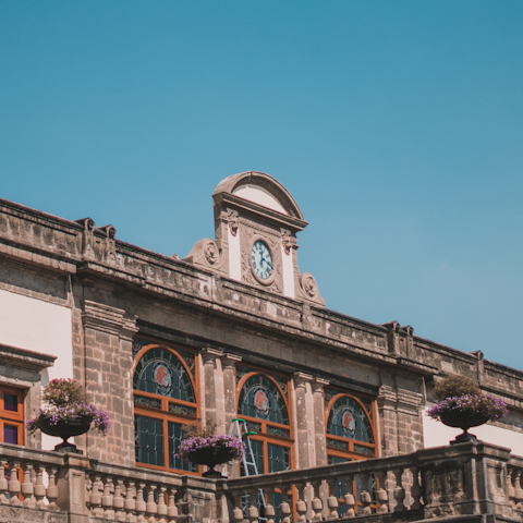 Stroll twenty minutes to Chapultepec Castle