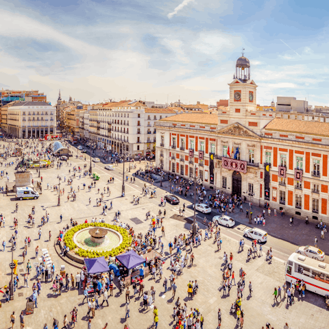 Stroll to the city's famous squares and admire the historic architecture