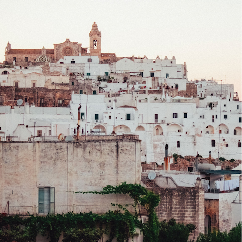 Explore the wonderful, whitewashed city of Ostuni