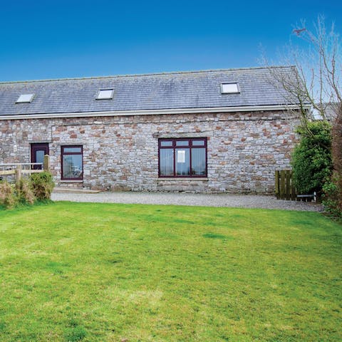 Sip a G&T outside on the lawn on balmy evenings