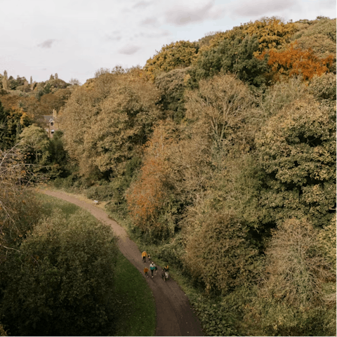 Lace up your boots for trails that start right on your doorstep