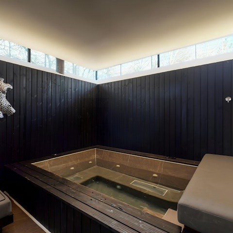 Unwind in the in-house Jacuzzi