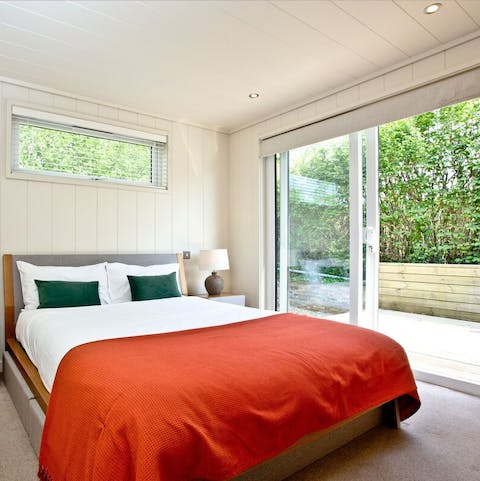 Slide open the doors and great the day after an unbroken night's sleep