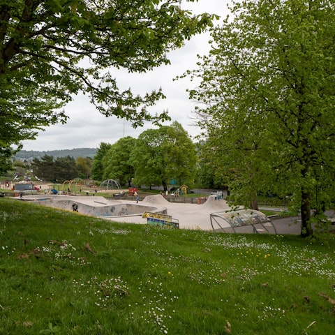 Stroll through Victoria Park, just steps away