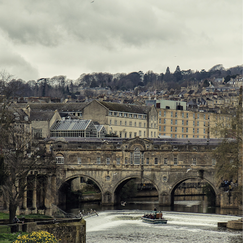 Explore the historic city of Bath, a UNESCO World Heritage Site