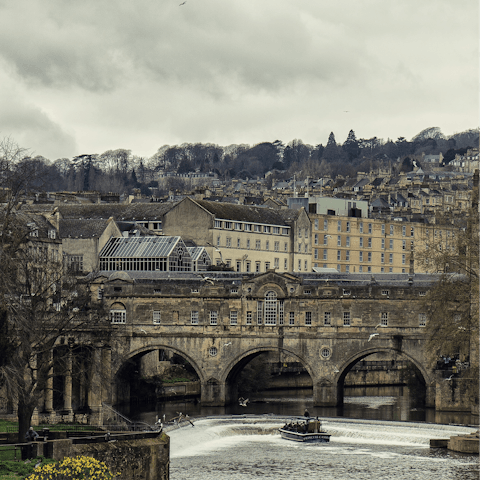 Explore the historic city of Bath, a UNESCO World Heritage Site