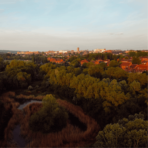 Stay in Watford, close to Cassiobury Park's green spaces