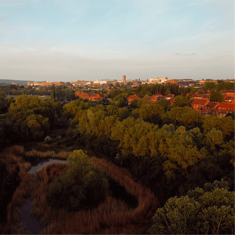 Stay in Watford, close to Cassiobury Park's green spaces