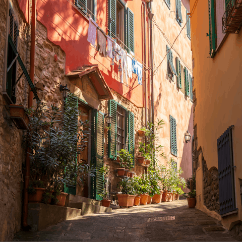 Head into the spa town of Montecatini, fifteen minutes by car