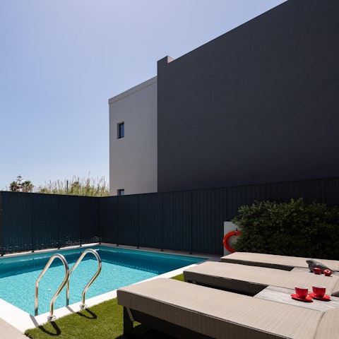 Soak up the sunshine from the three swimming pools