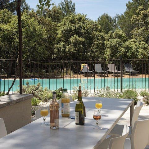 Fire up the plancha barbecue on long summer evenings for alfresco mealtimes