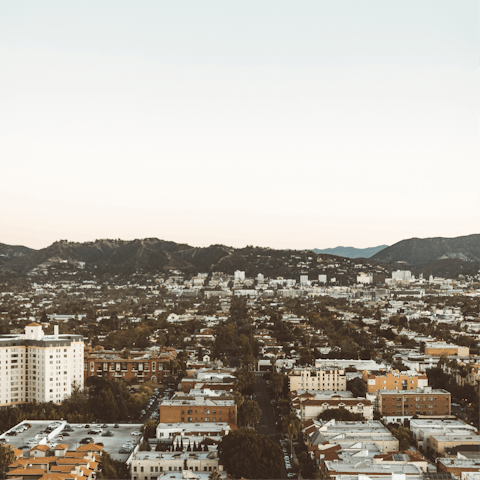 Drive ten minutes to the Sunset Strip and its fantastic dining and entertainment