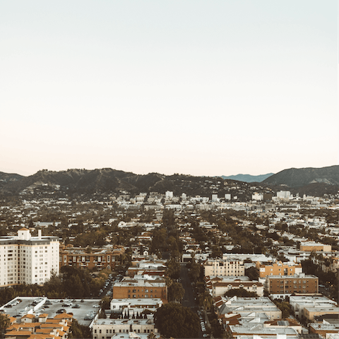 Drive ten minutes to the Sunset Strip and its fantastic dining and entertainment