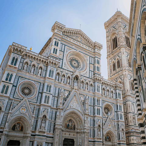 Take a short walk to Florence's famous cathedral