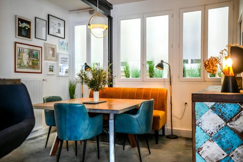 Gather at the kitchen table for croissants before a day exploring Paris