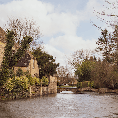 Pay a visit to the Model Village in nearby Bourton-on-the-Water