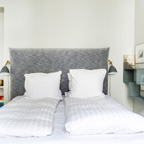 Sink into your butter-soft sheets for a peaceful sleep