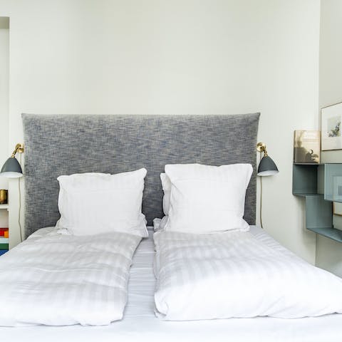 Sink into your butter-soft sheets for a peaceful sleep