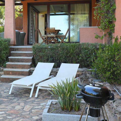Fire up the barbecue for an Italian alfresco feast