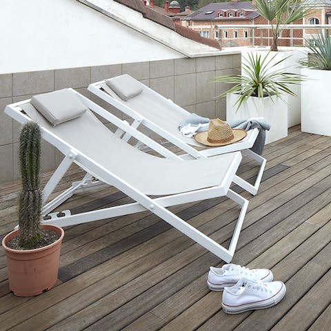Unwind on the patio after a day of exploring