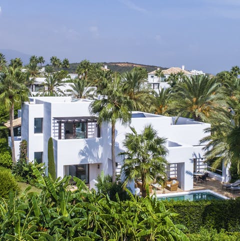 Enjoy a villa all to yourself while making the most of award-winning hotel facilities