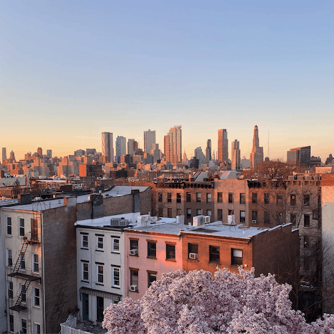 Stay in Wiliamsburg, with views of the Empire State Building