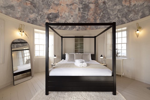 Sleep inside a castellated 19th-century tower perched on Calton Hill