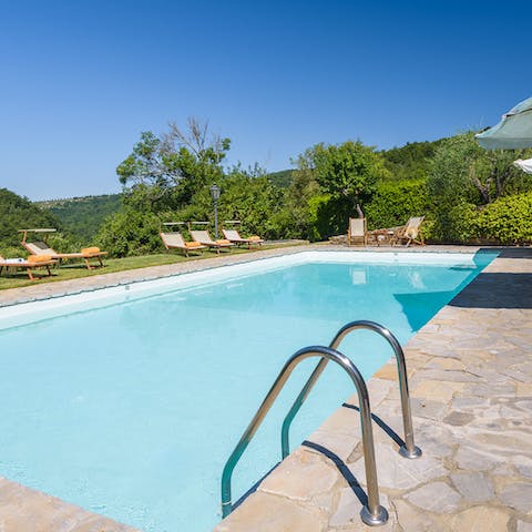 Cool off with regular dips in your pool