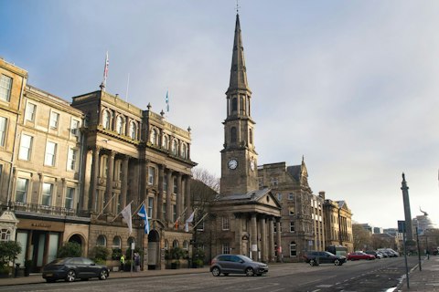 Stroll George Street's elegant Georgian boulevard lined with chic bars and boutiques