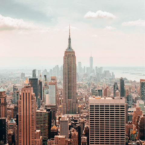 Hop on the subway and whizz over to the Empire State Building