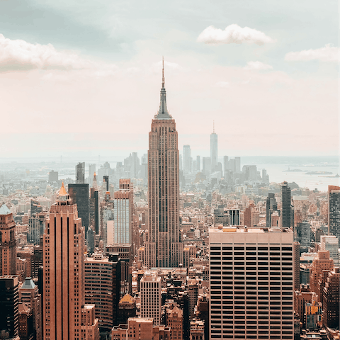 Hop on the subway and whizz over to the Empire State Building