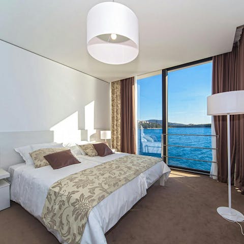 Drift off to the sound of rolling waves