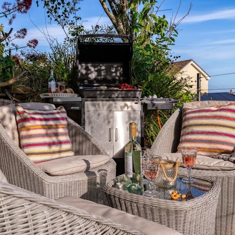 Fire up the barbecue and prepare a feast in the open air