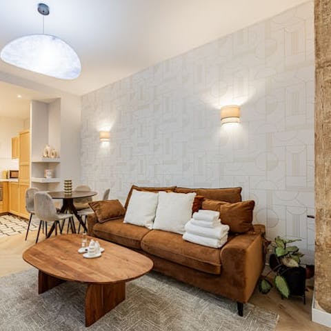 Have a cosy night in after a long day of sightseeing