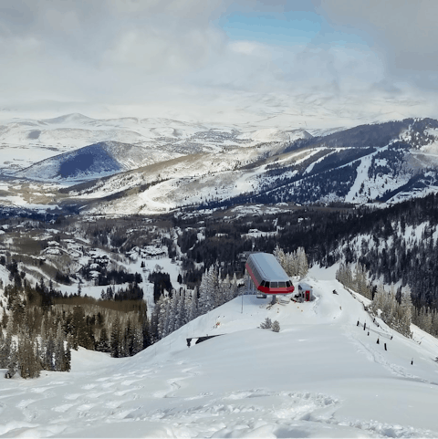 Walk just five minutes to the Silver Star lift