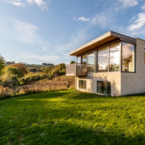 Play lawn games in the garden or savour the peace from the balcony