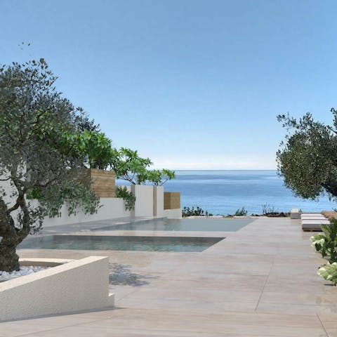 Embrace blissful afternoons lounging by the private pool