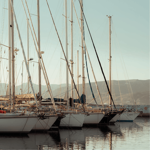 Set sail on a boat trip from nearby Ierapetra