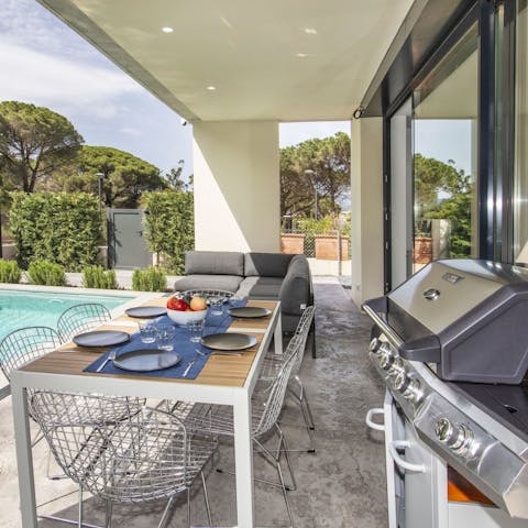 Fire up the barbecue for a memorable alfresco feast