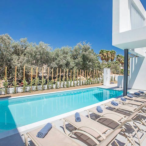 Spend your stay lounging by the private private pool