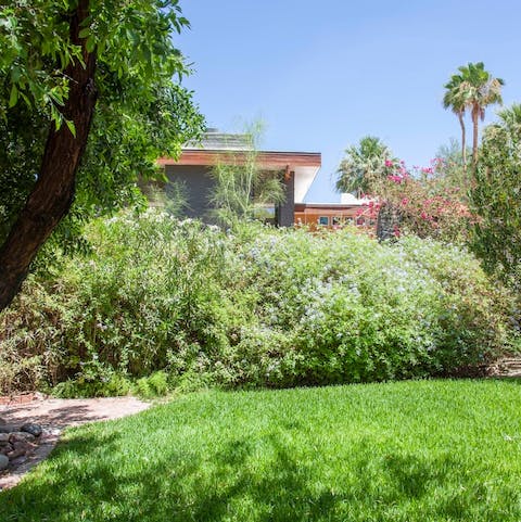 Enjoy serenity as well as proximity to plenty of entertainment