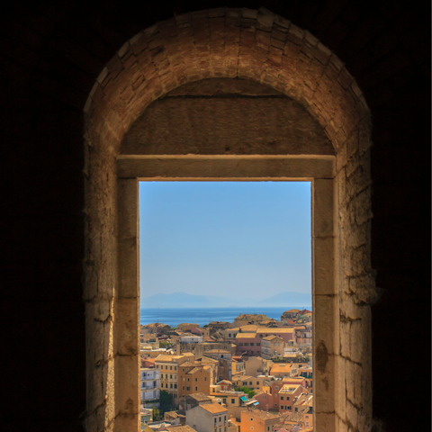 Get lost in in the streets of Corfu's Old Town