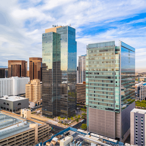 Head to downtown Phoenix for vibrant nightlife